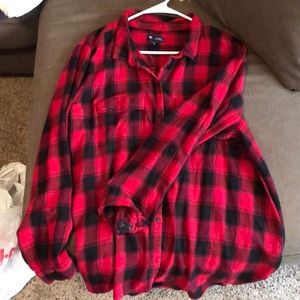 GAP Boyfriend Fit Flannel